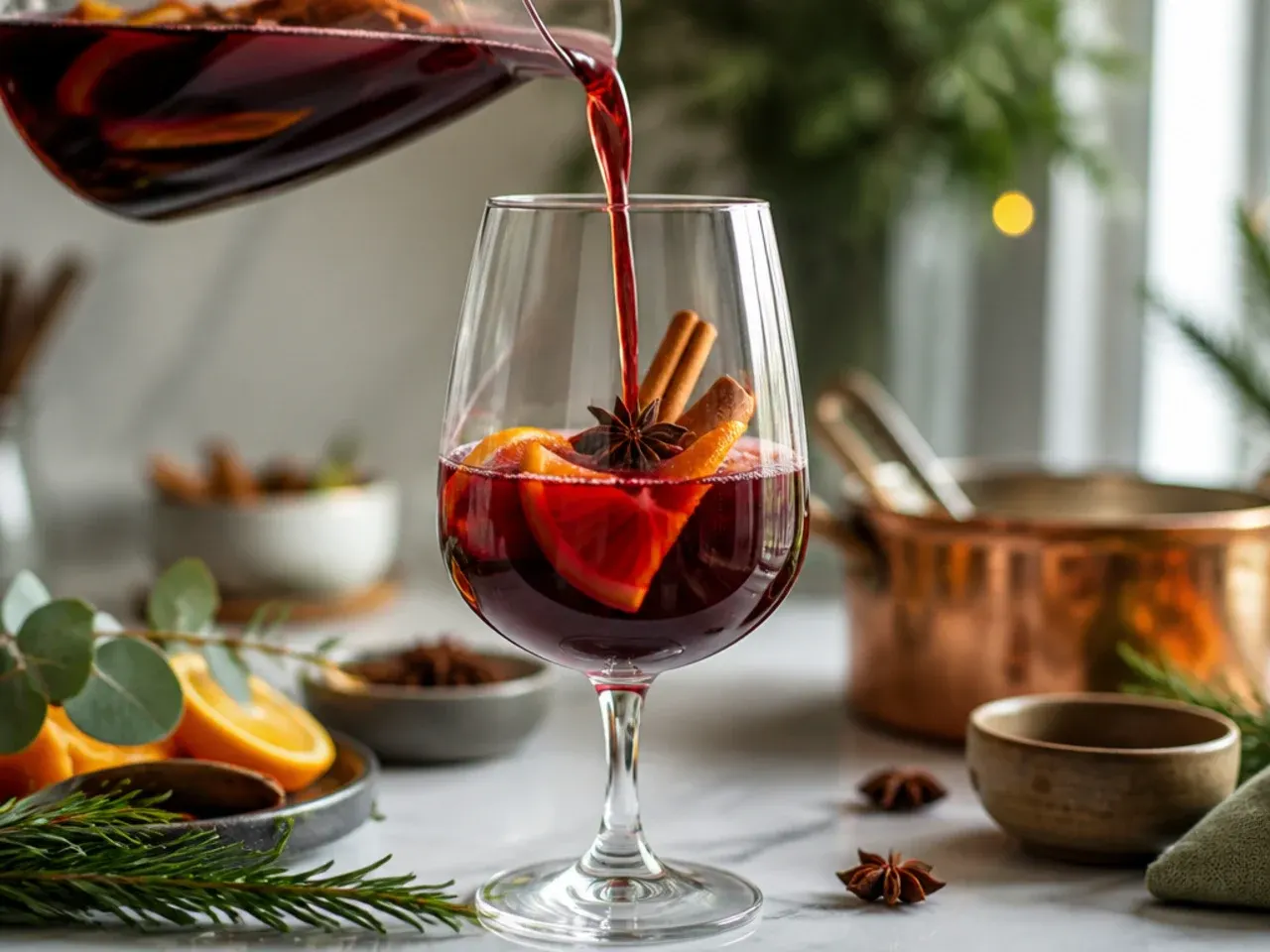 festive holiday drinks recipe step 1