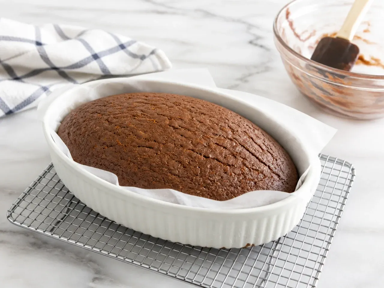 football cake ideas — step 4: bake and cool