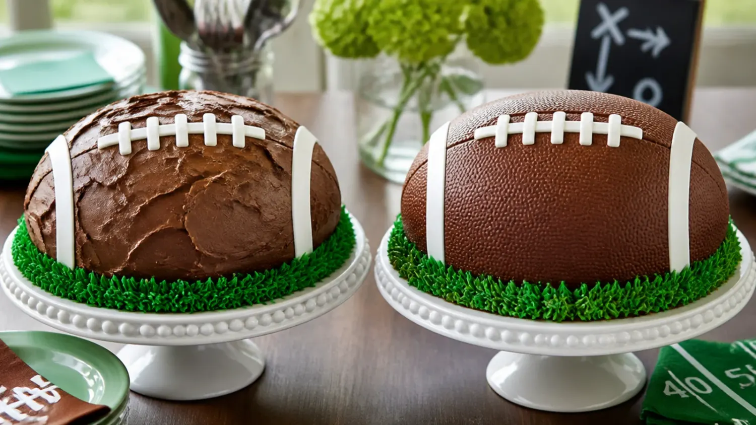 football cake vs store bought — 3 Homemade vs Store Football Cakes Compared