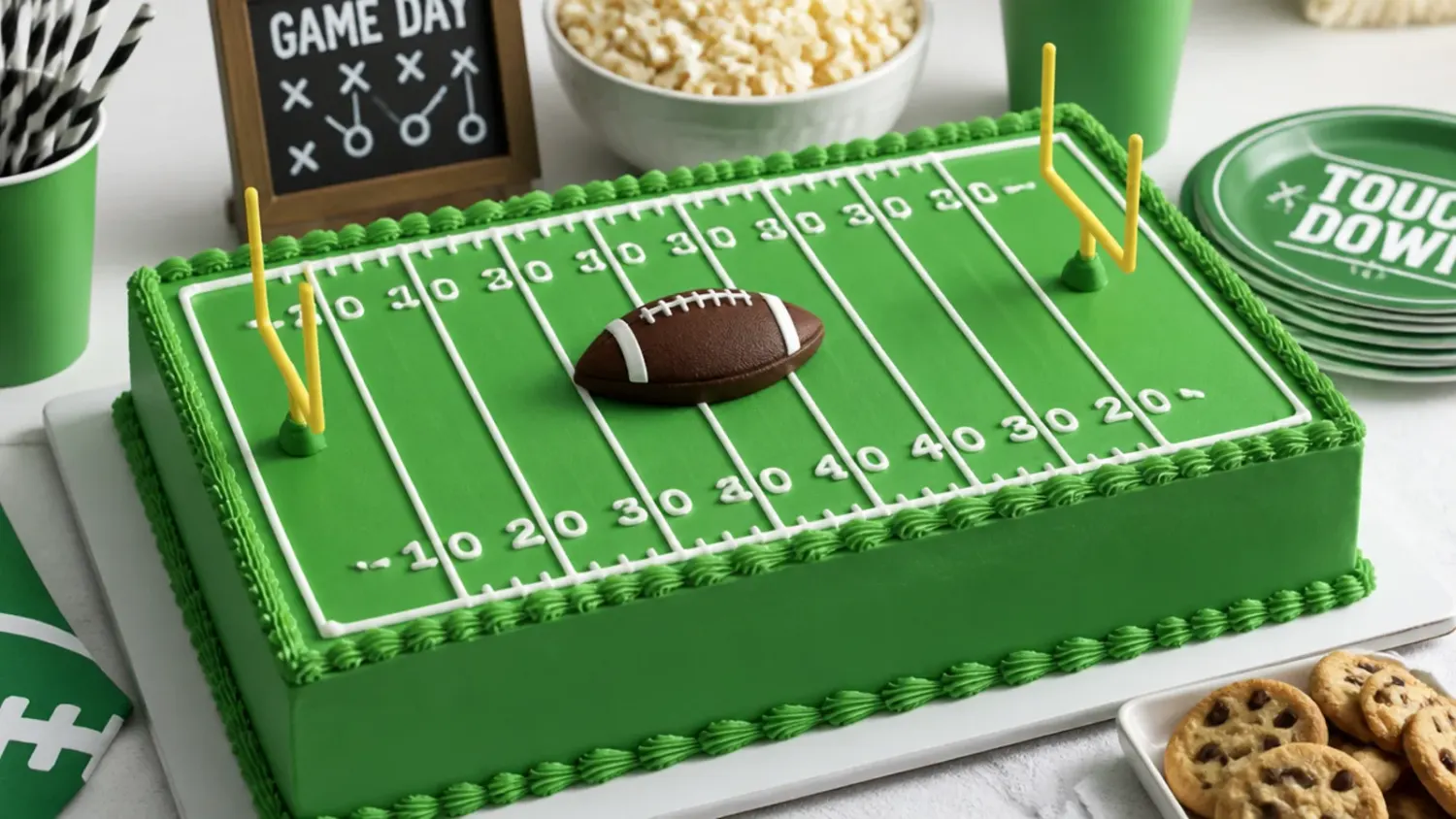 football field cake — 15 Stunning Football Field Cake Ideas