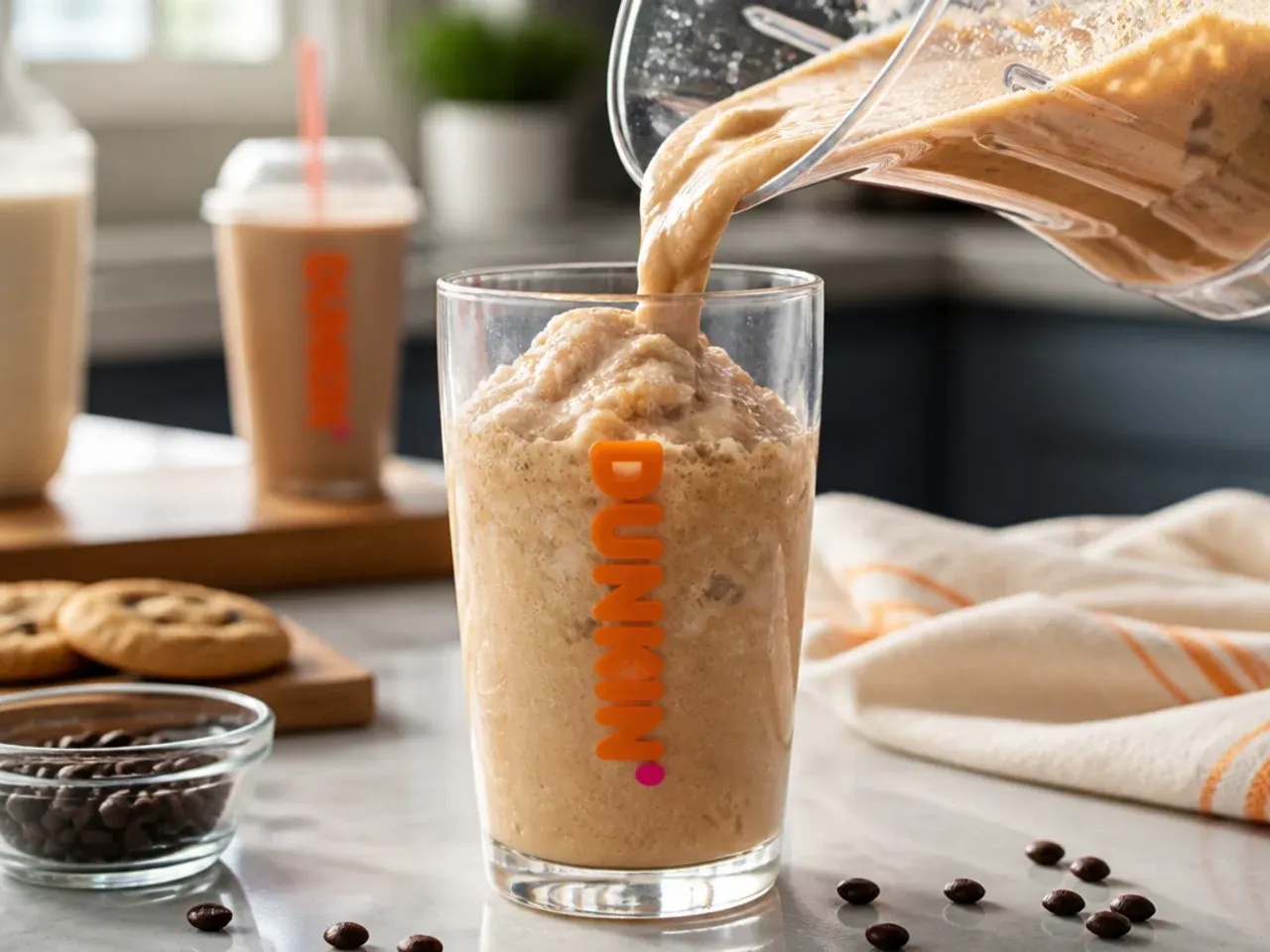 frozen dunkin drinks recipe step 4