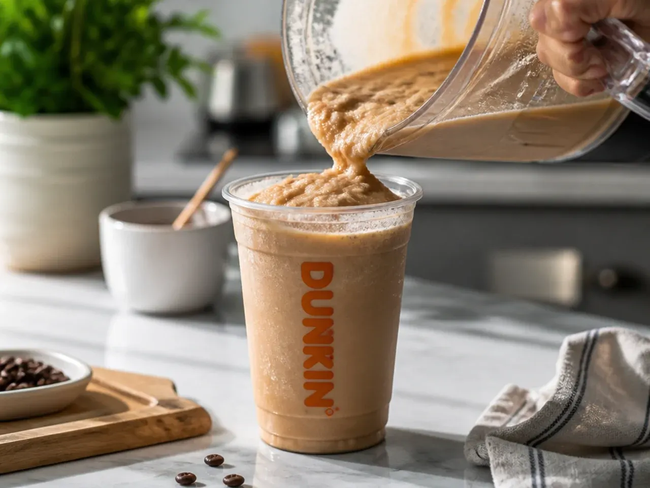 frozen dunkin drinks recipe step 5