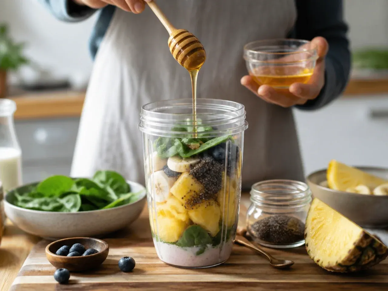 fruit smoothie recipes healthy recipe step 3