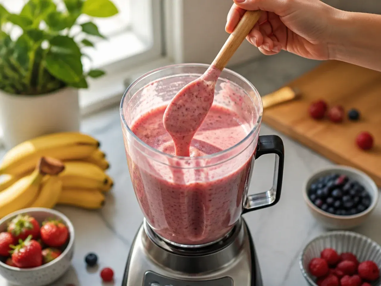 fruit smoothie recipes healthy recipe step 6