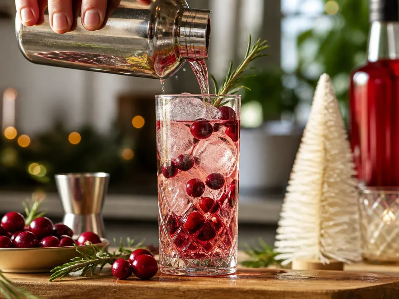 fun christmas drinks recipe step 1