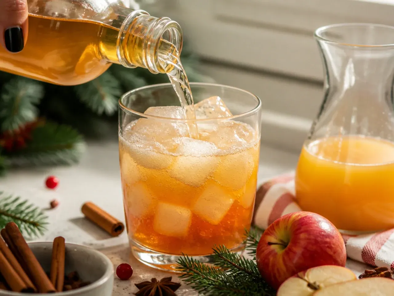 fun holiday drinks recipe step 1