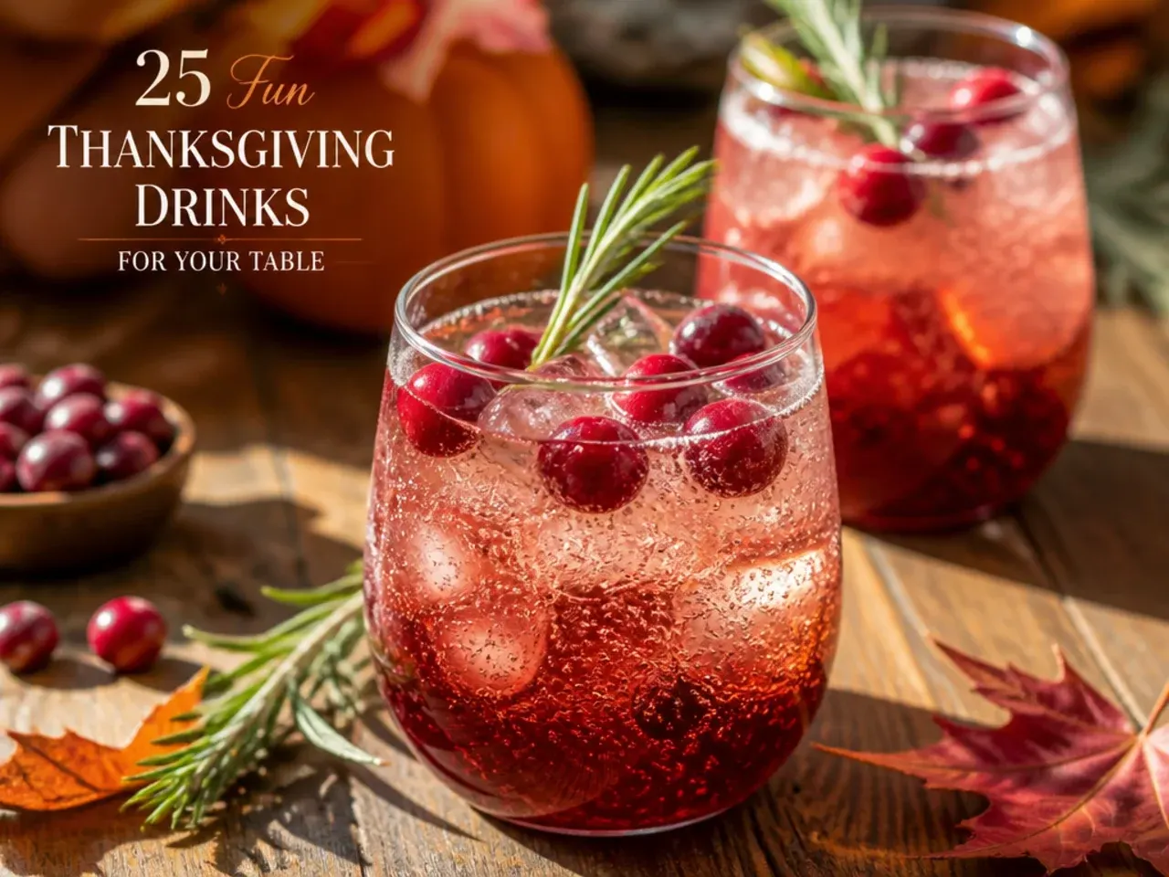 Copycat cranberry fizz mocktail in a clear glass with muddled cranberries at the bottom