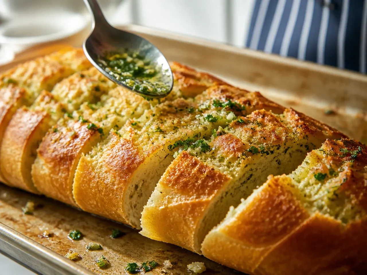 garlic bread recipe homemade recipe step 5