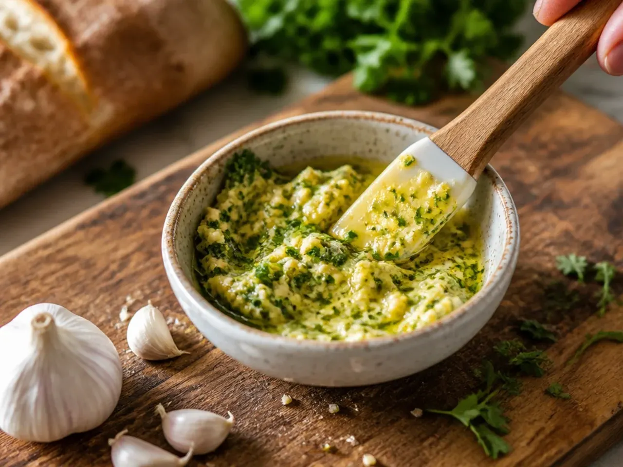 garlic bread recipe recipe step 2