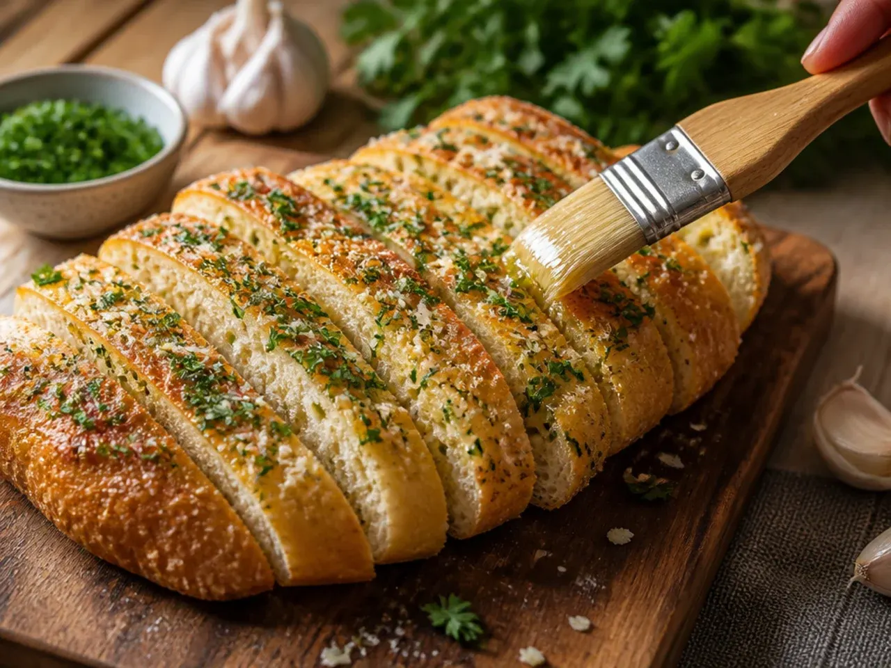 garlic bread sticks recipe step 12