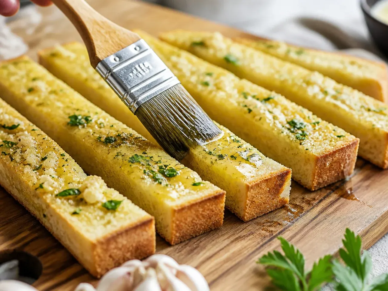 garlic bread sticks recipe step 15