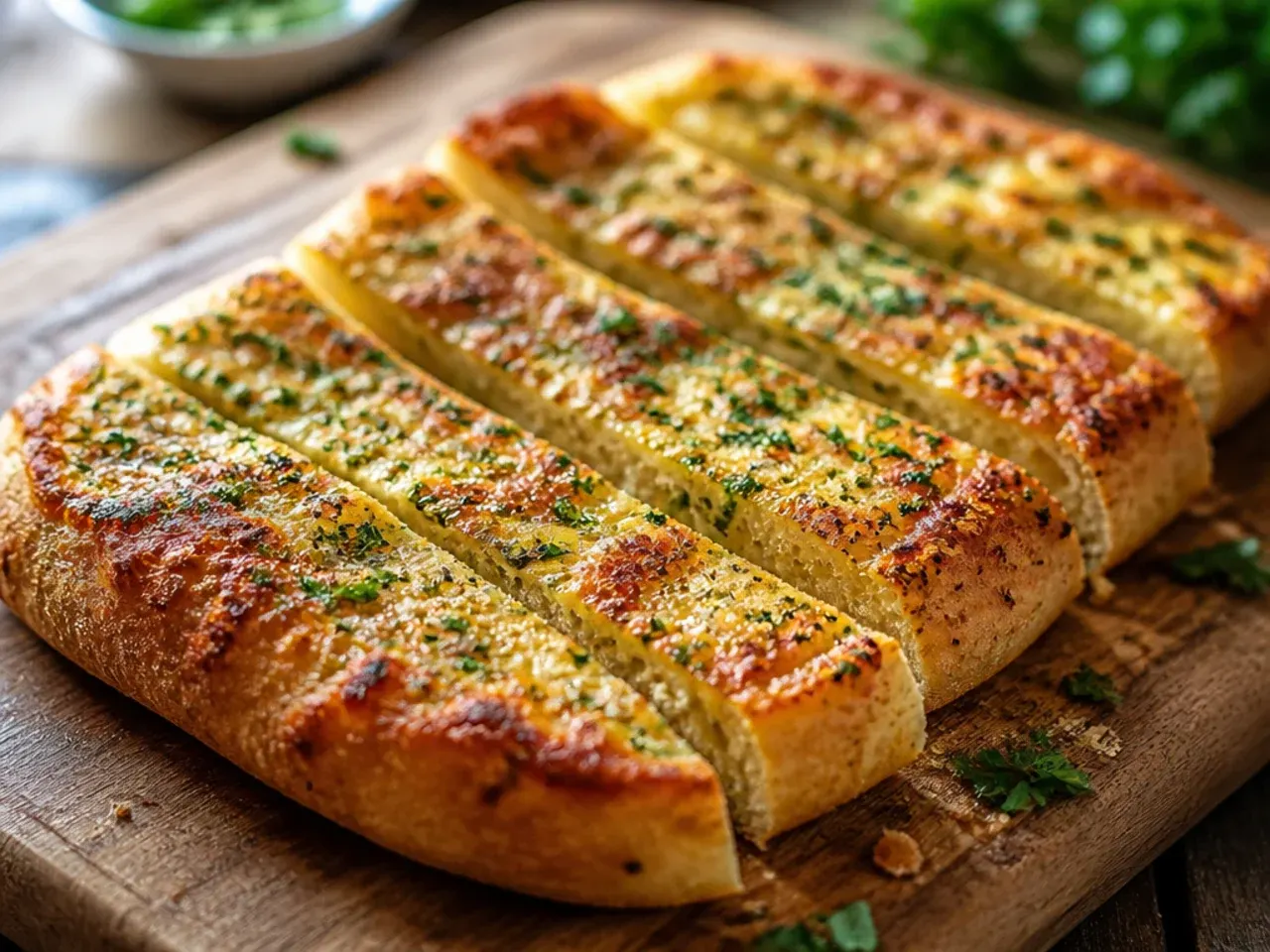 garlic bread sticks recipe step 18