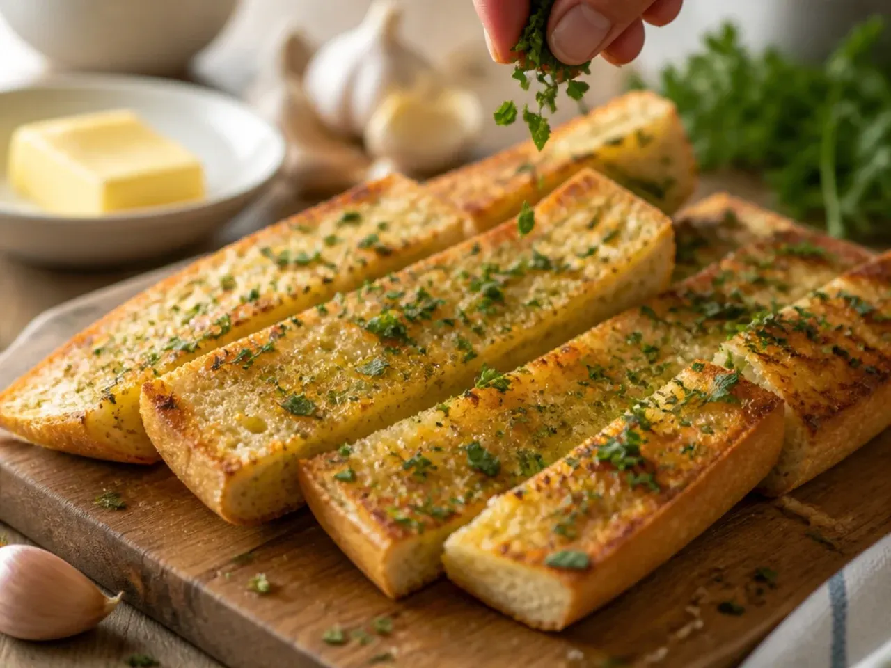 garlic bread sticks recipe step 21