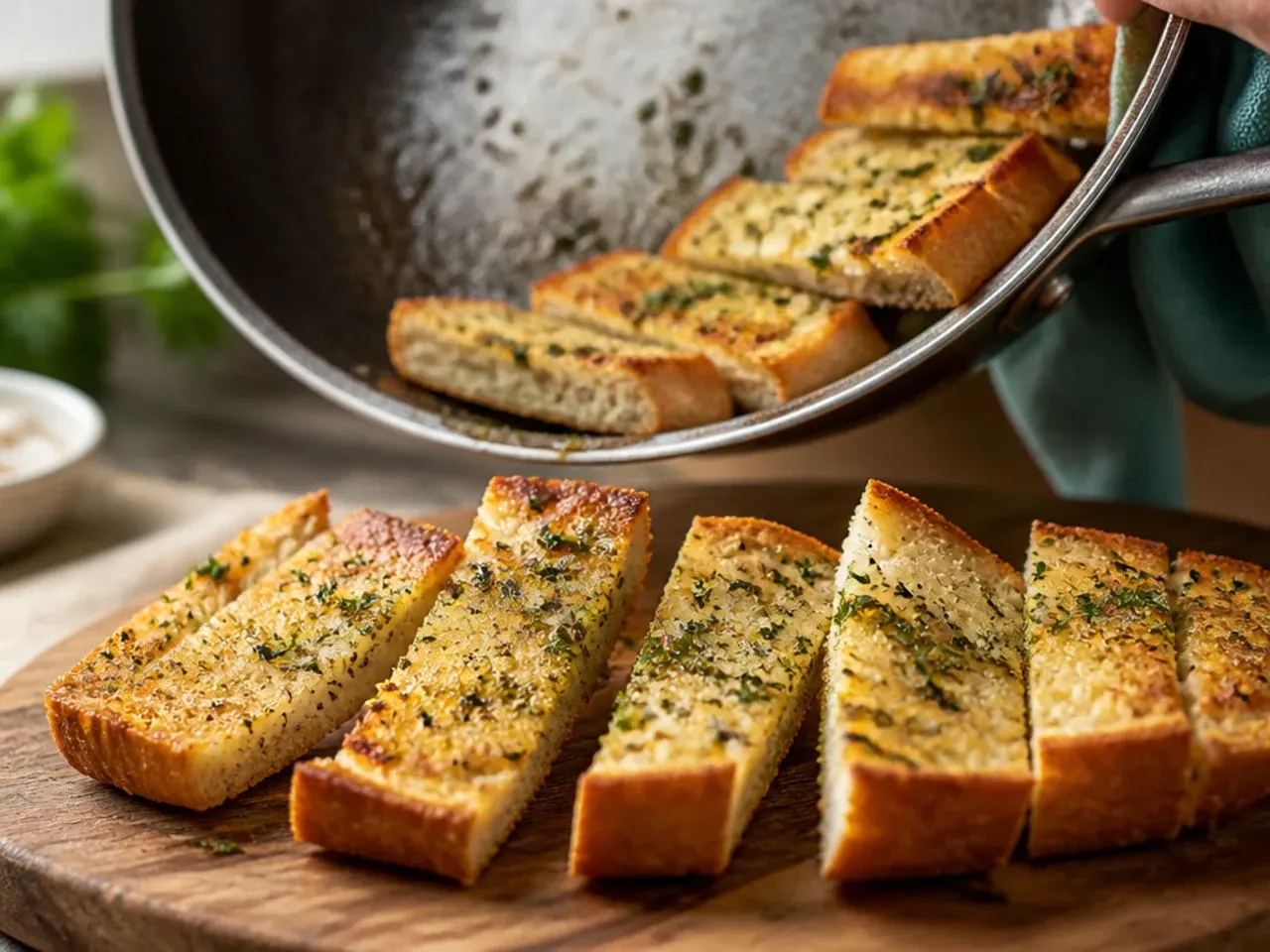 garlic bread sticks recipe step 23