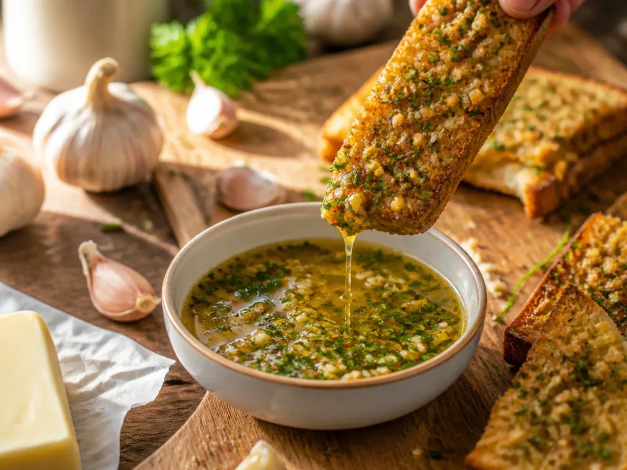garlic bread sticks recipe step 24