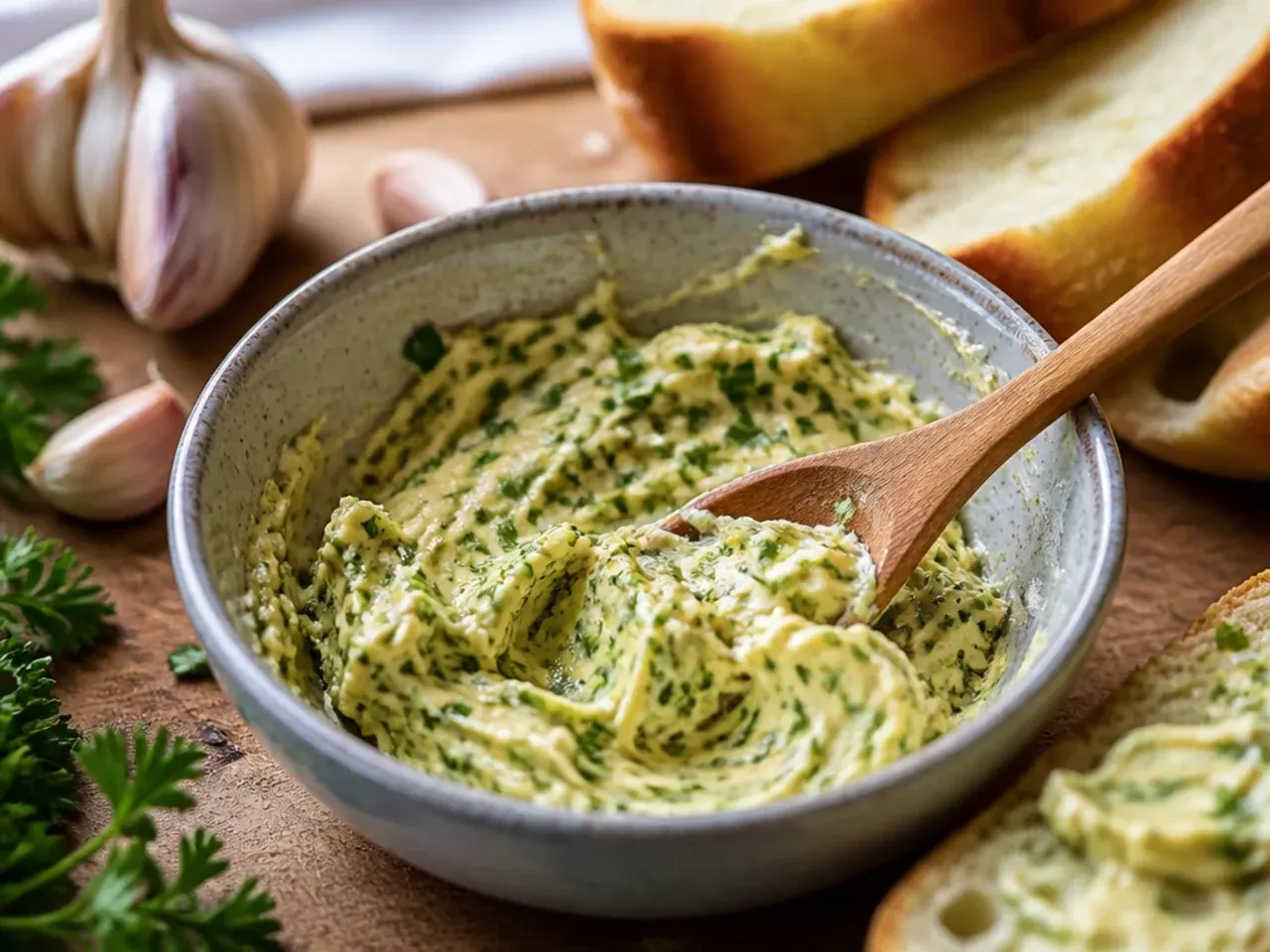 garlic bread recipe step 1