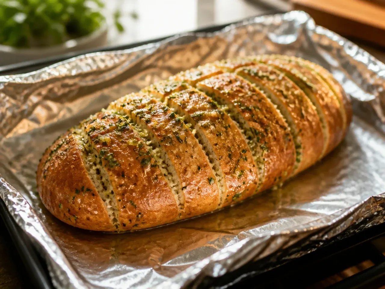 garlic bread recipe step 4
