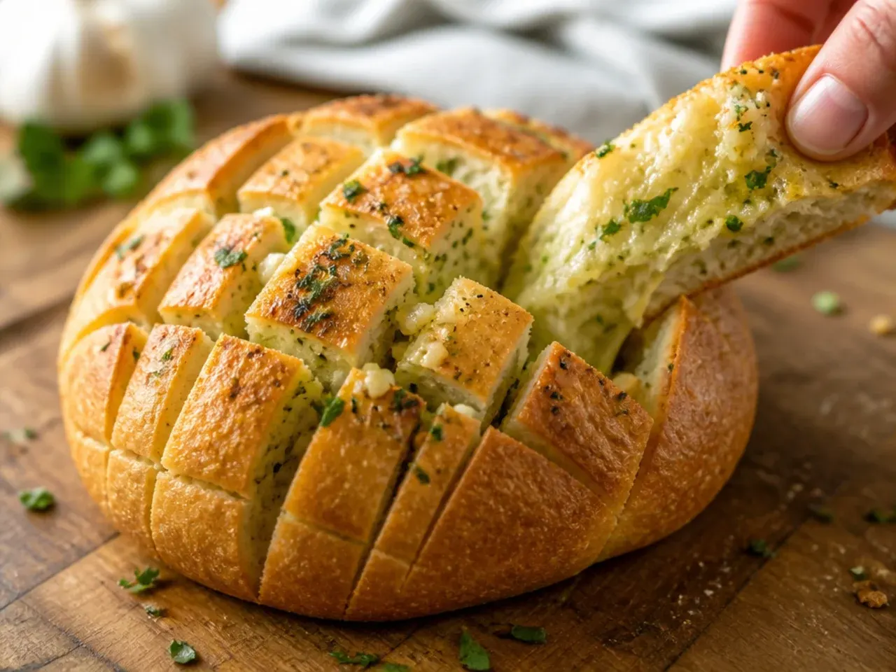 garlic pull apart bread recipe step 7