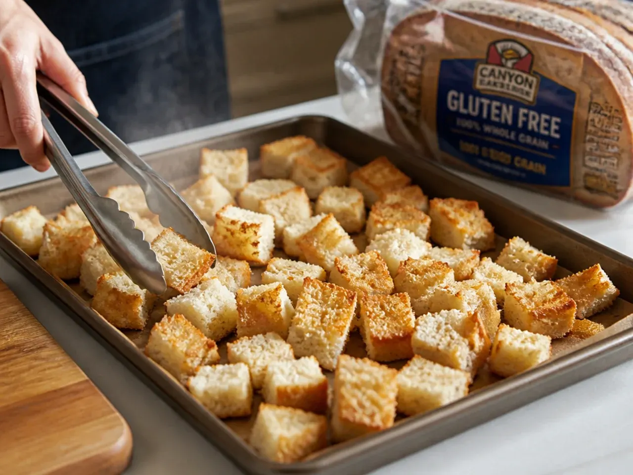 gluten free french toast casserole recipe step 1