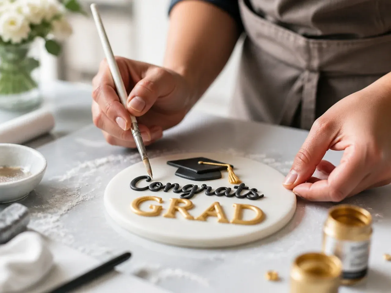 graduation cake ideas simple recipe step 21