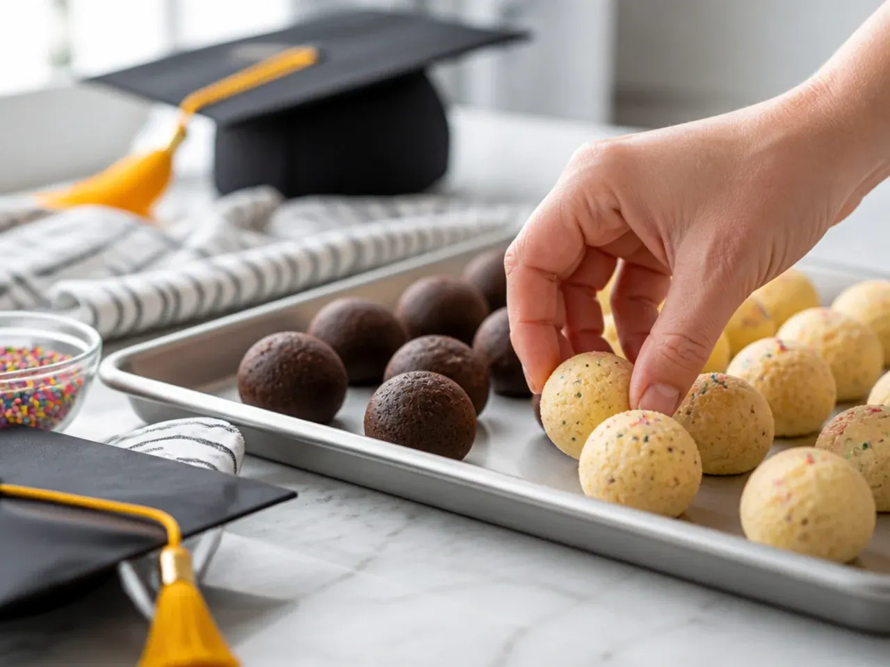 graduation cake pops ideas recipe step 6