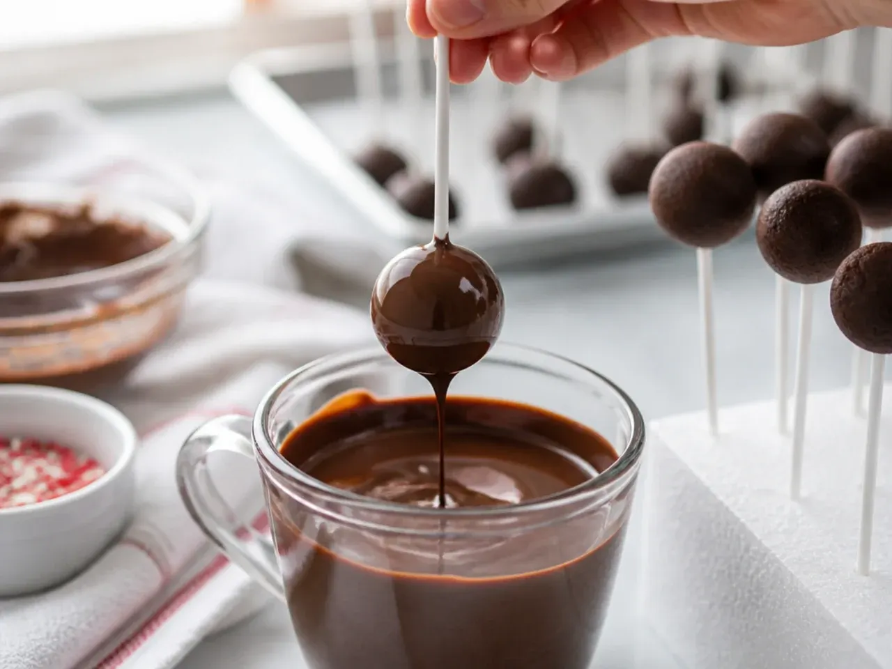 graduation cake pops ideas recipe step 8