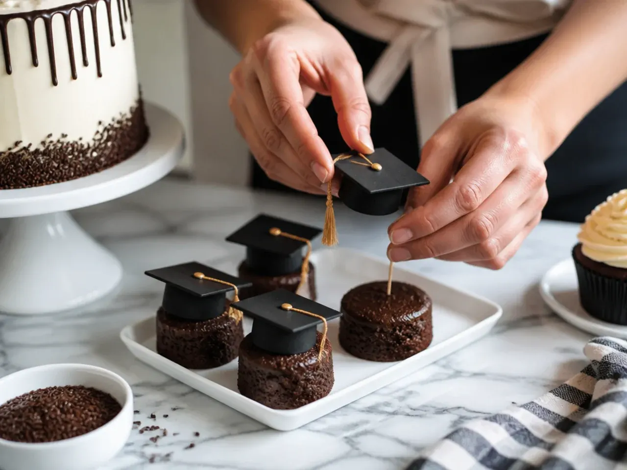 graduation cake table ideas recipe step 7