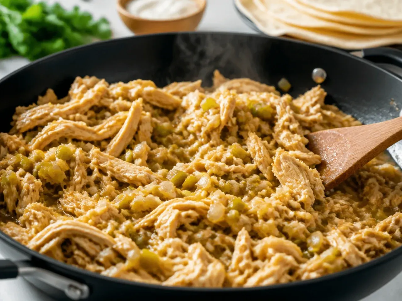 green chile chicken enchilada casserole recipe step 1