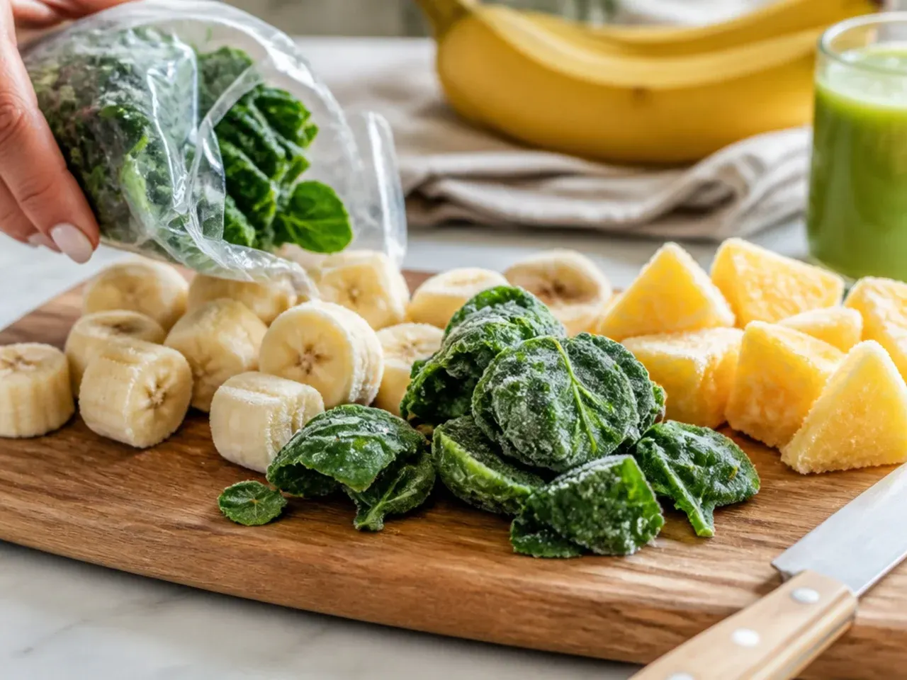 green smoothie recipes healthy recipe step 1