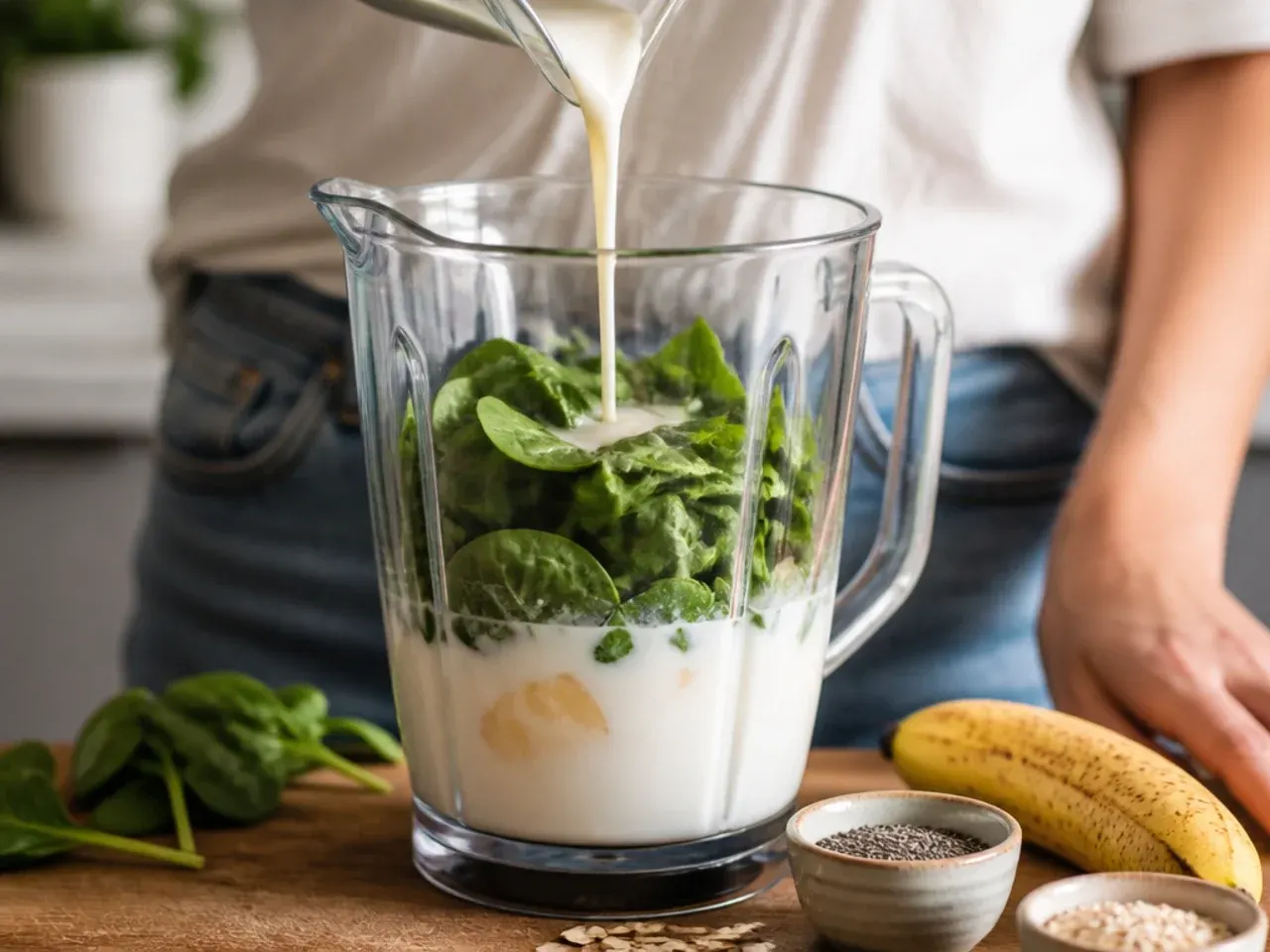 green smoothie recipes healthy recipe step 3