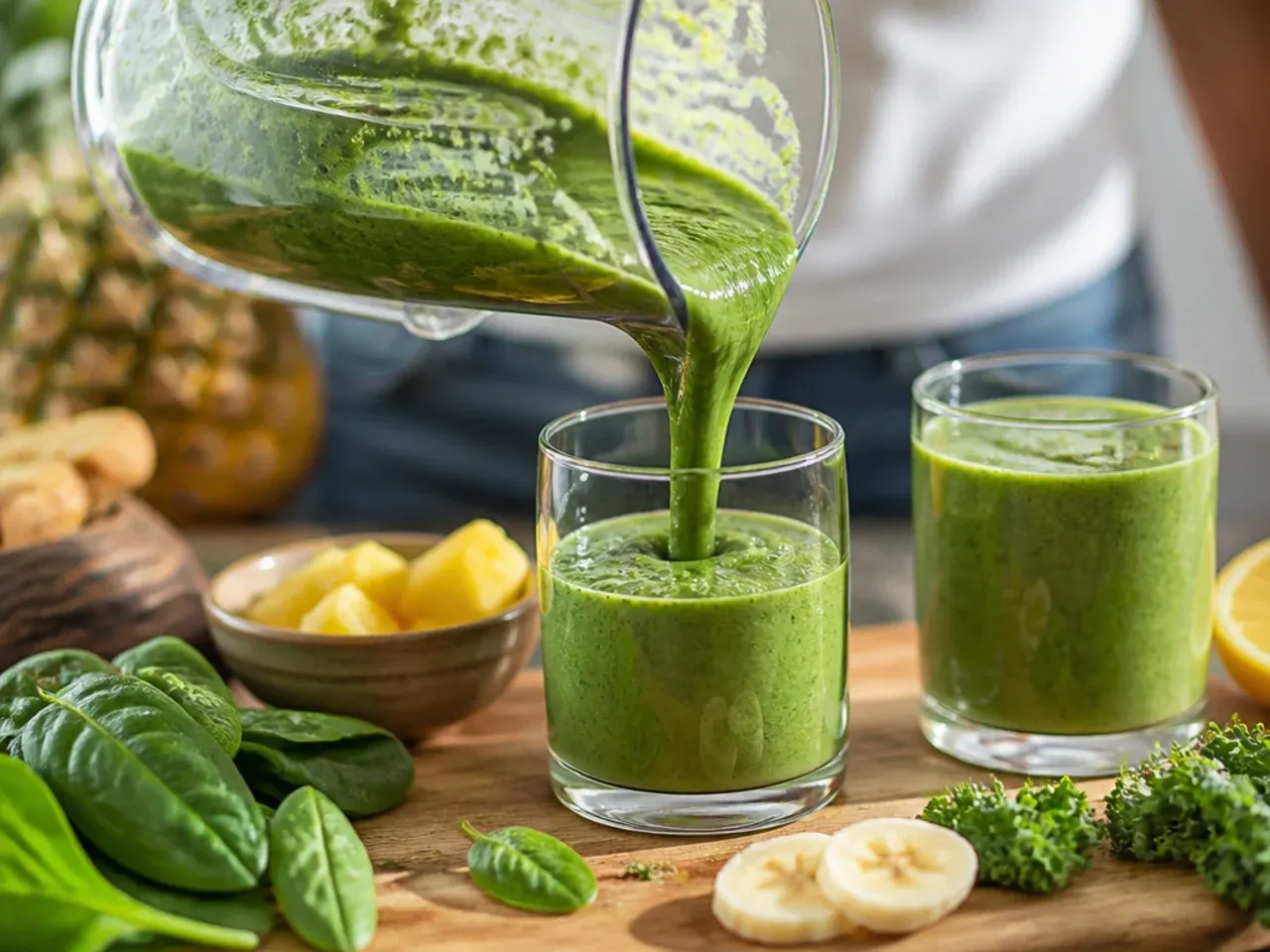 green smoothie recipes healthy recipe step 7