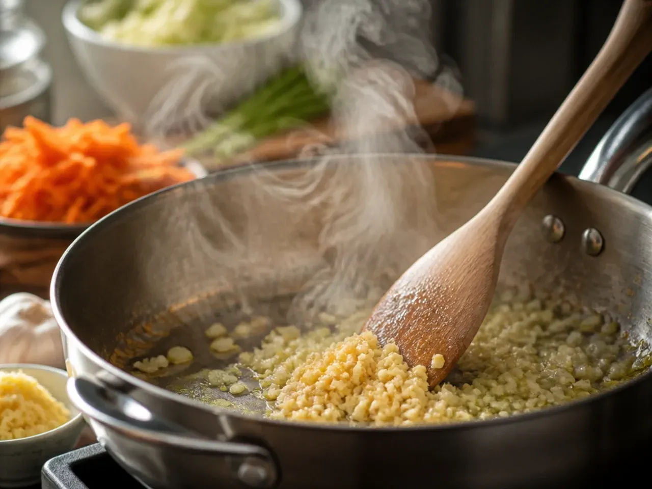 ground turkey egg roll in a bowl recipe step 3