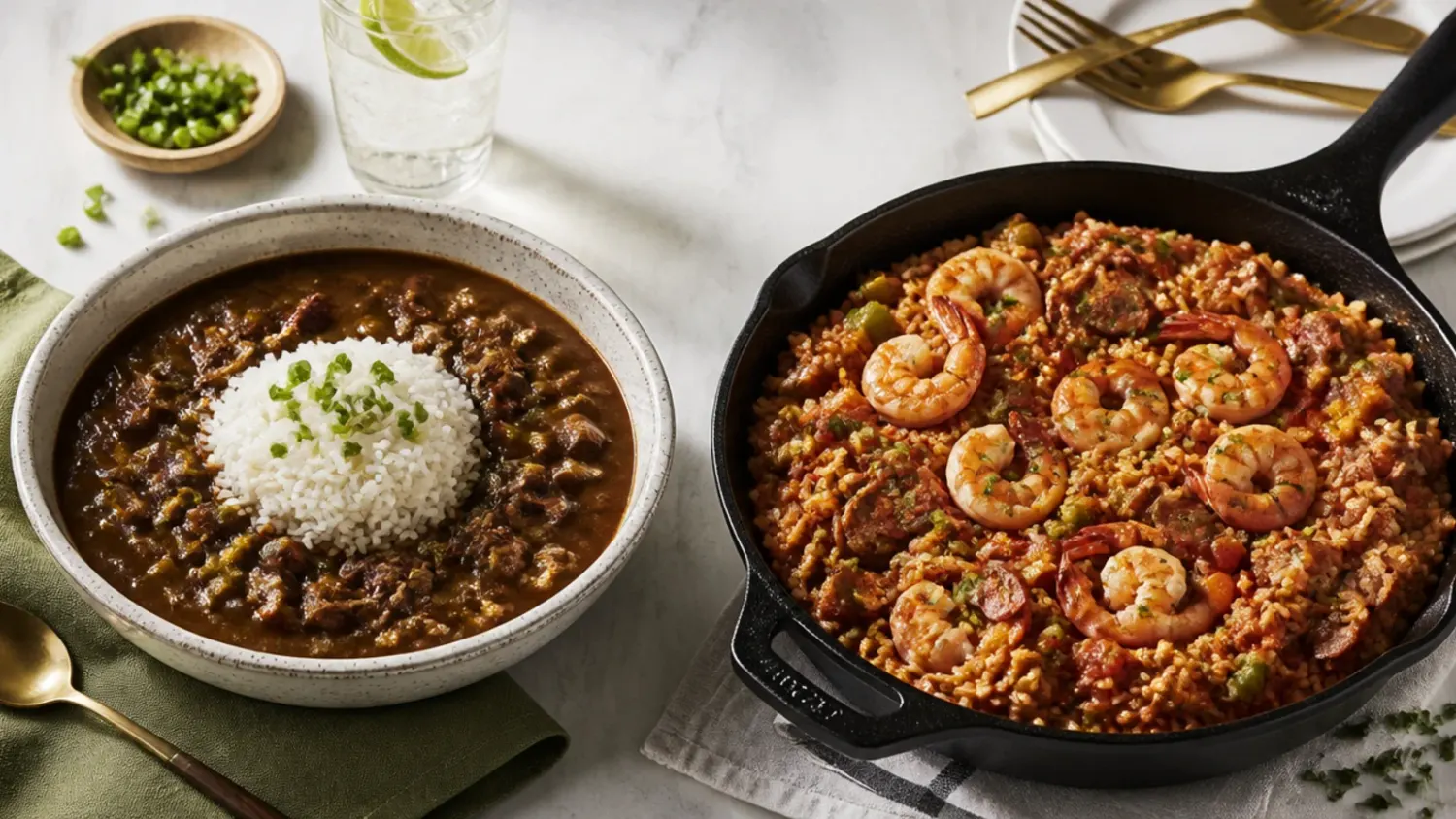 gumbo vs jambalaya — 3 Gumbo vs Jambalaya Recipes Compared