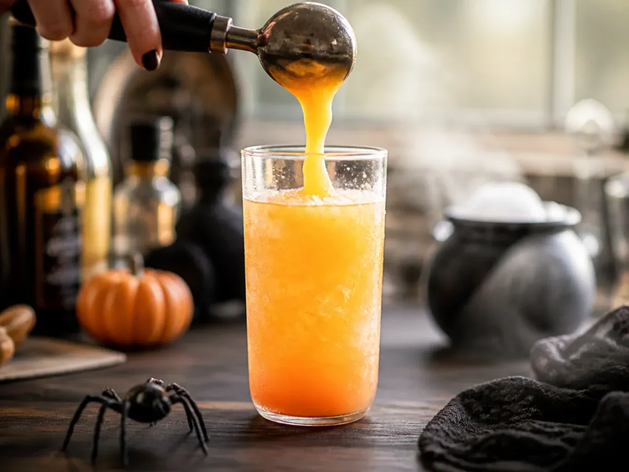 halloween alcoholic drinks recipe step 2
