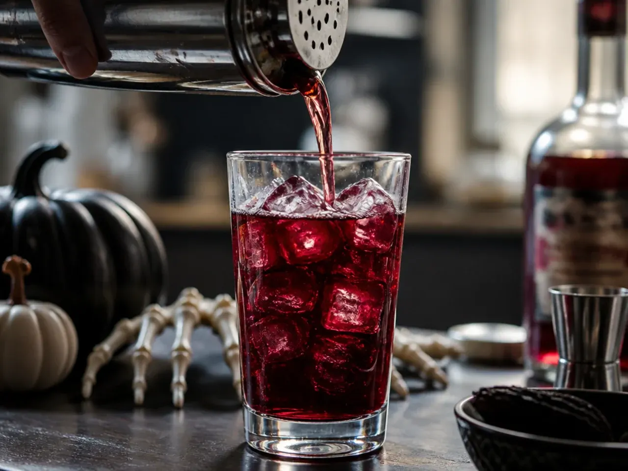 halloween alcoholic drinks recipe step 6