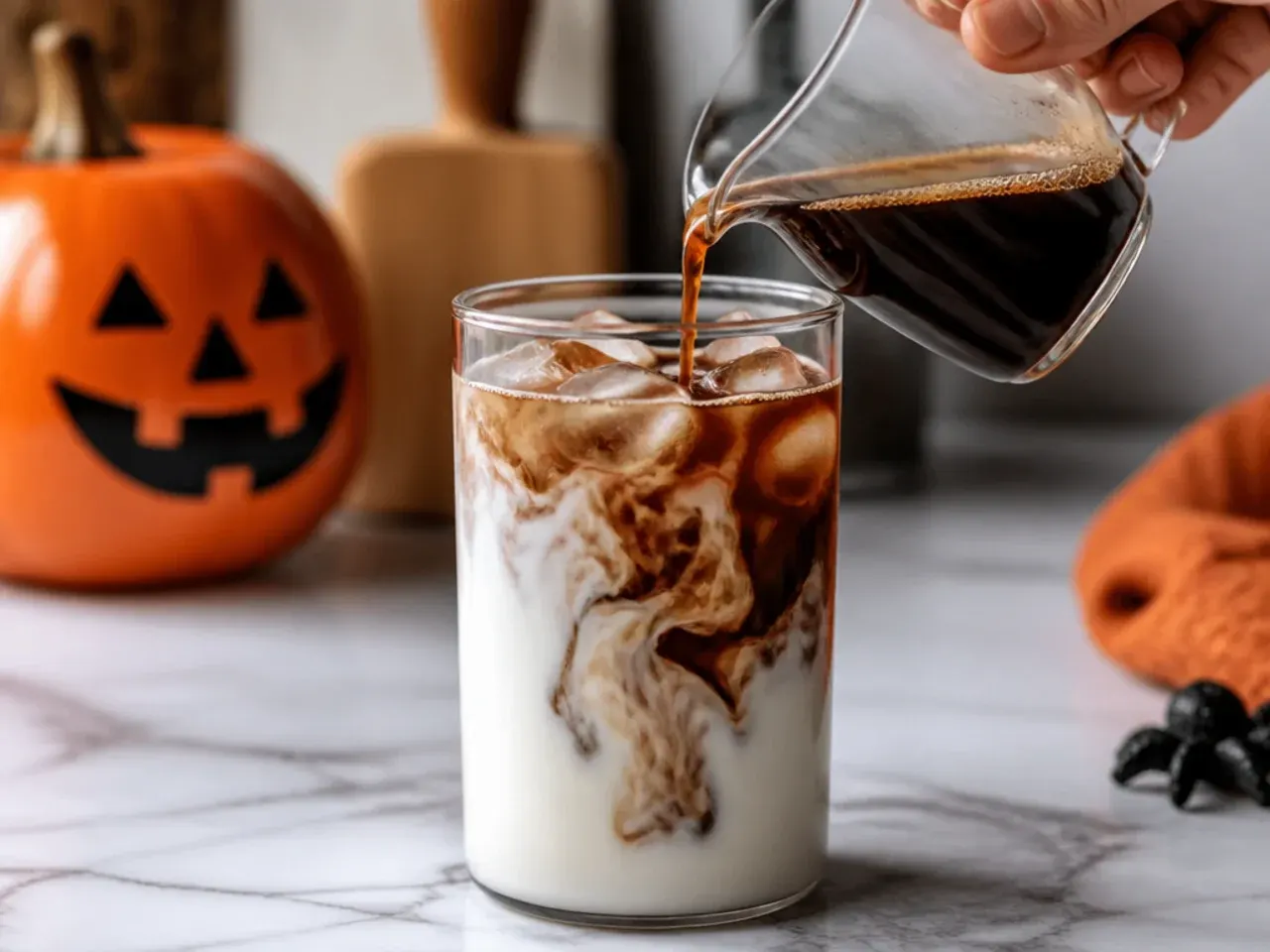 halloween coffee drinks recipe step 3