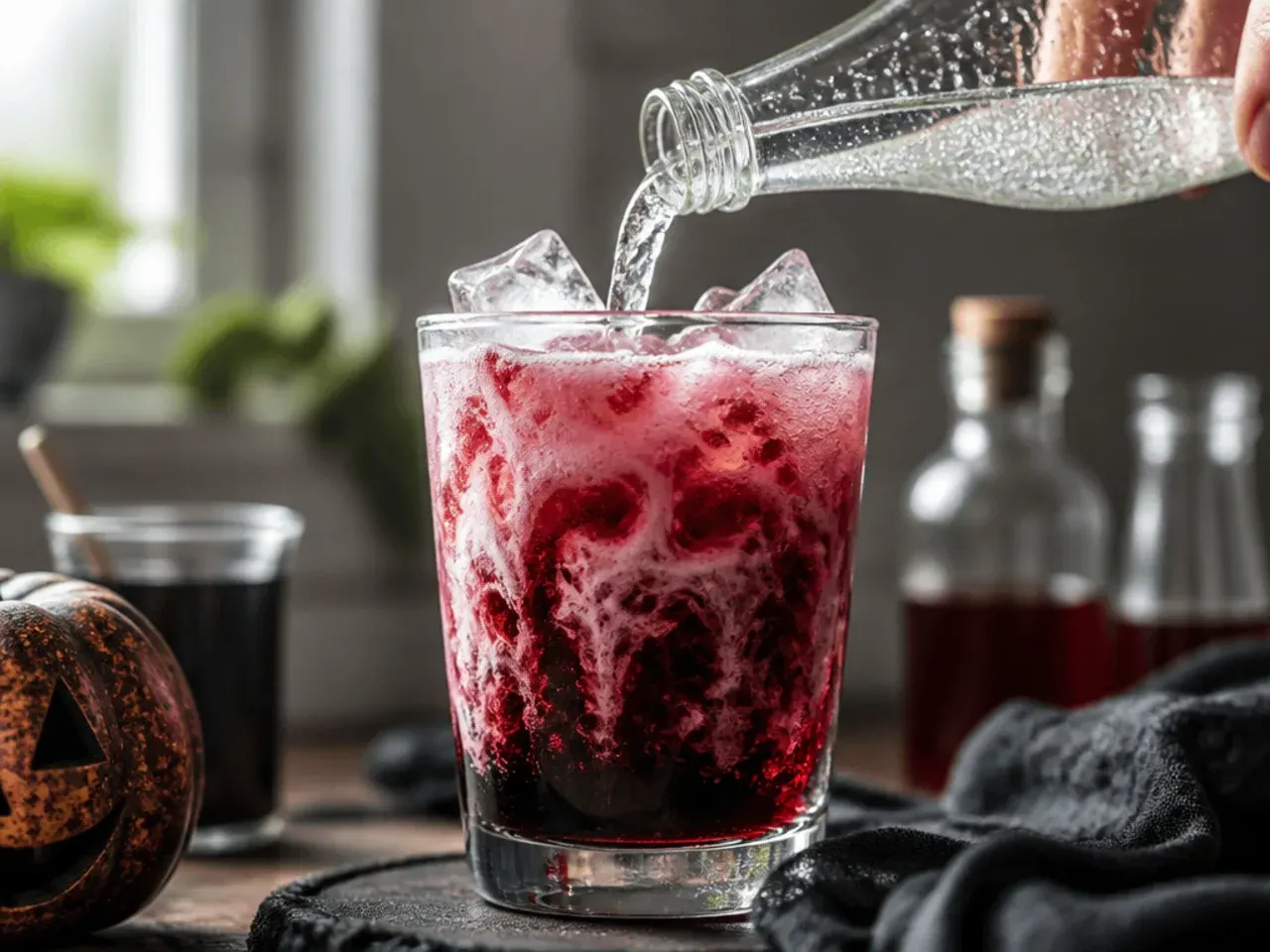 halloween drinks aesthetic recipe step 5