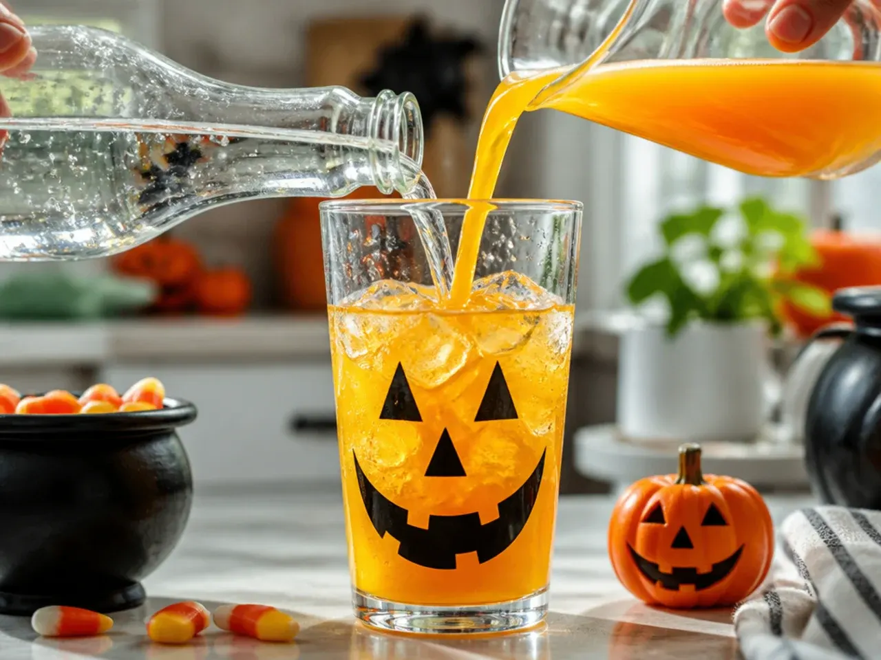 halloween drinks for kids recipe step 3