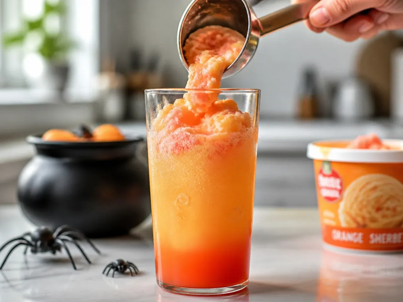 halloween drinks for kids recipe step 4