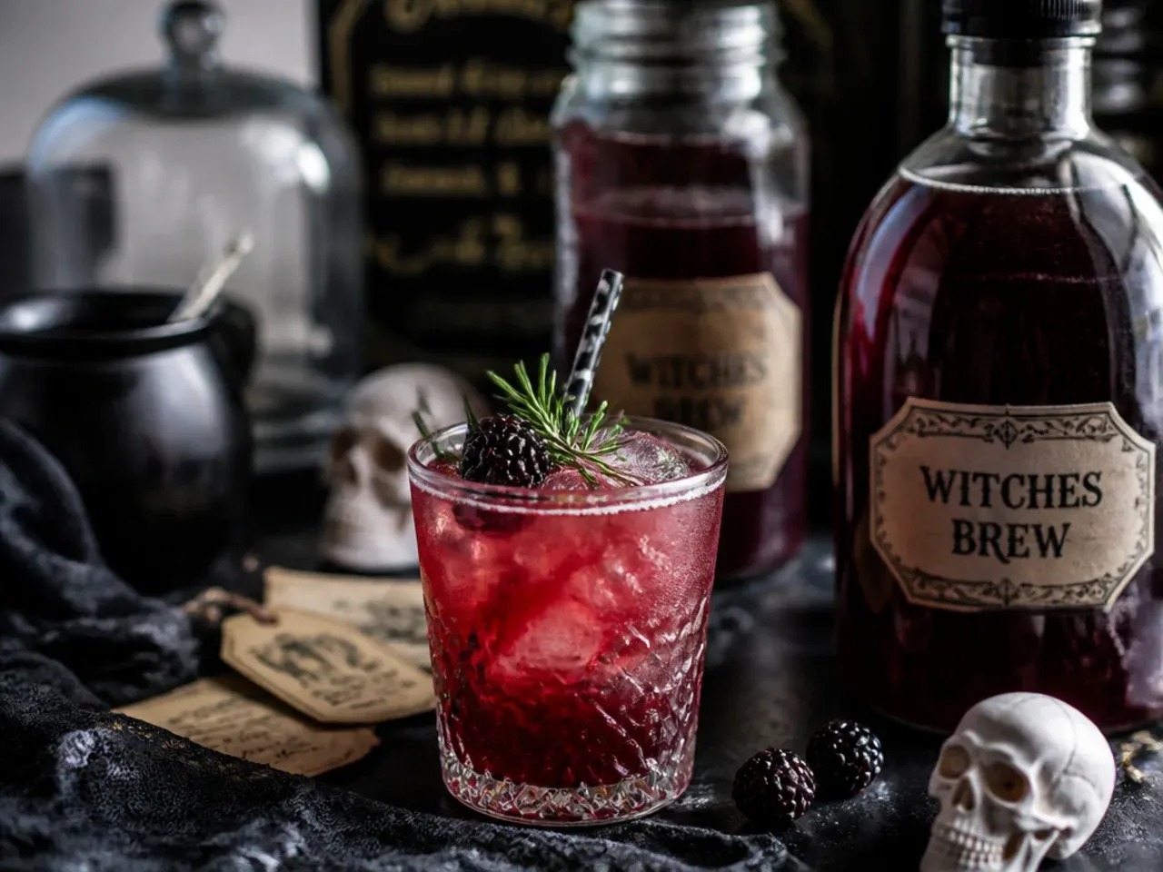 halloween mixed drinks — make it ahead and batch tips