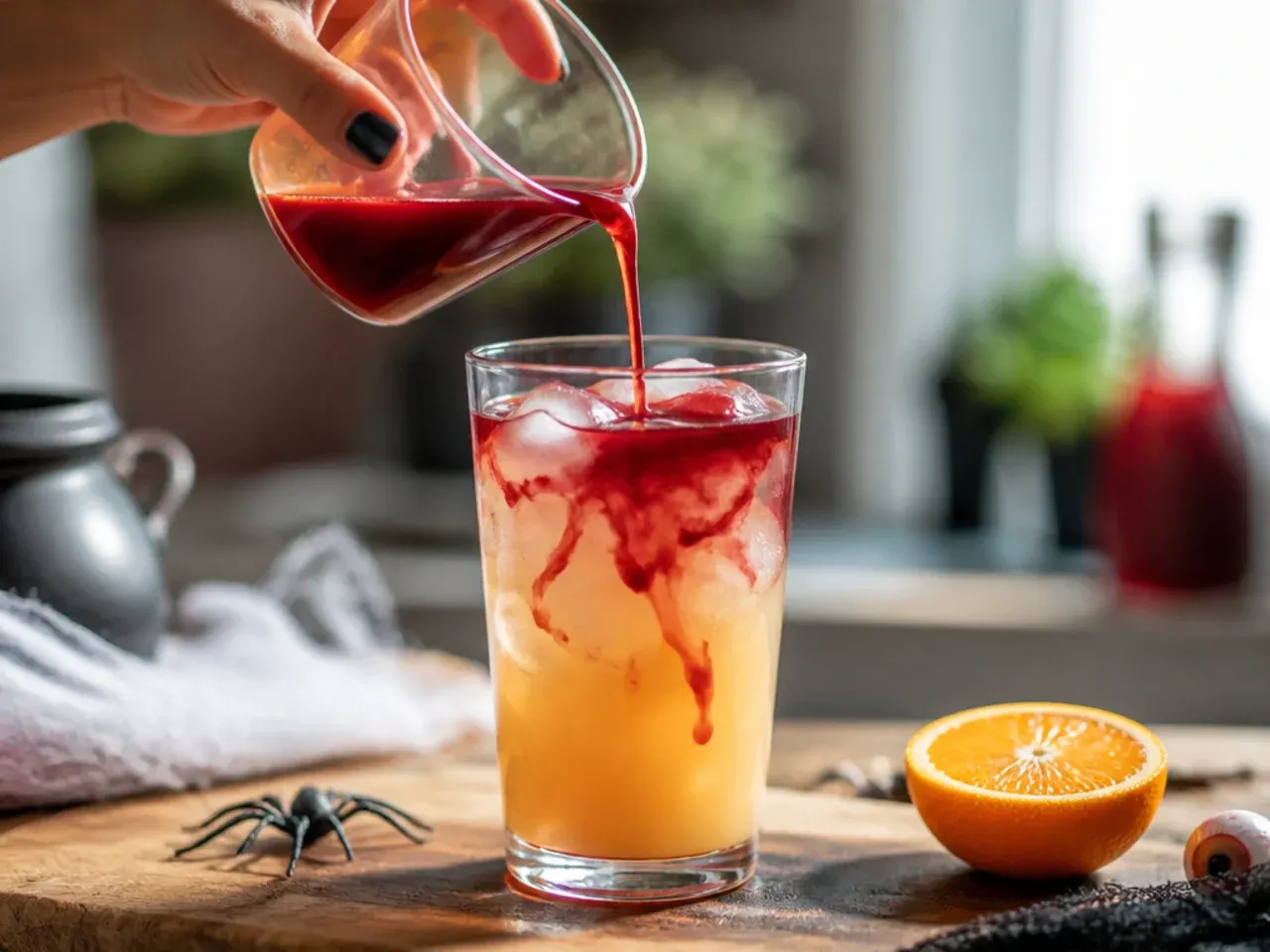 halloween party drinks recipe step 2