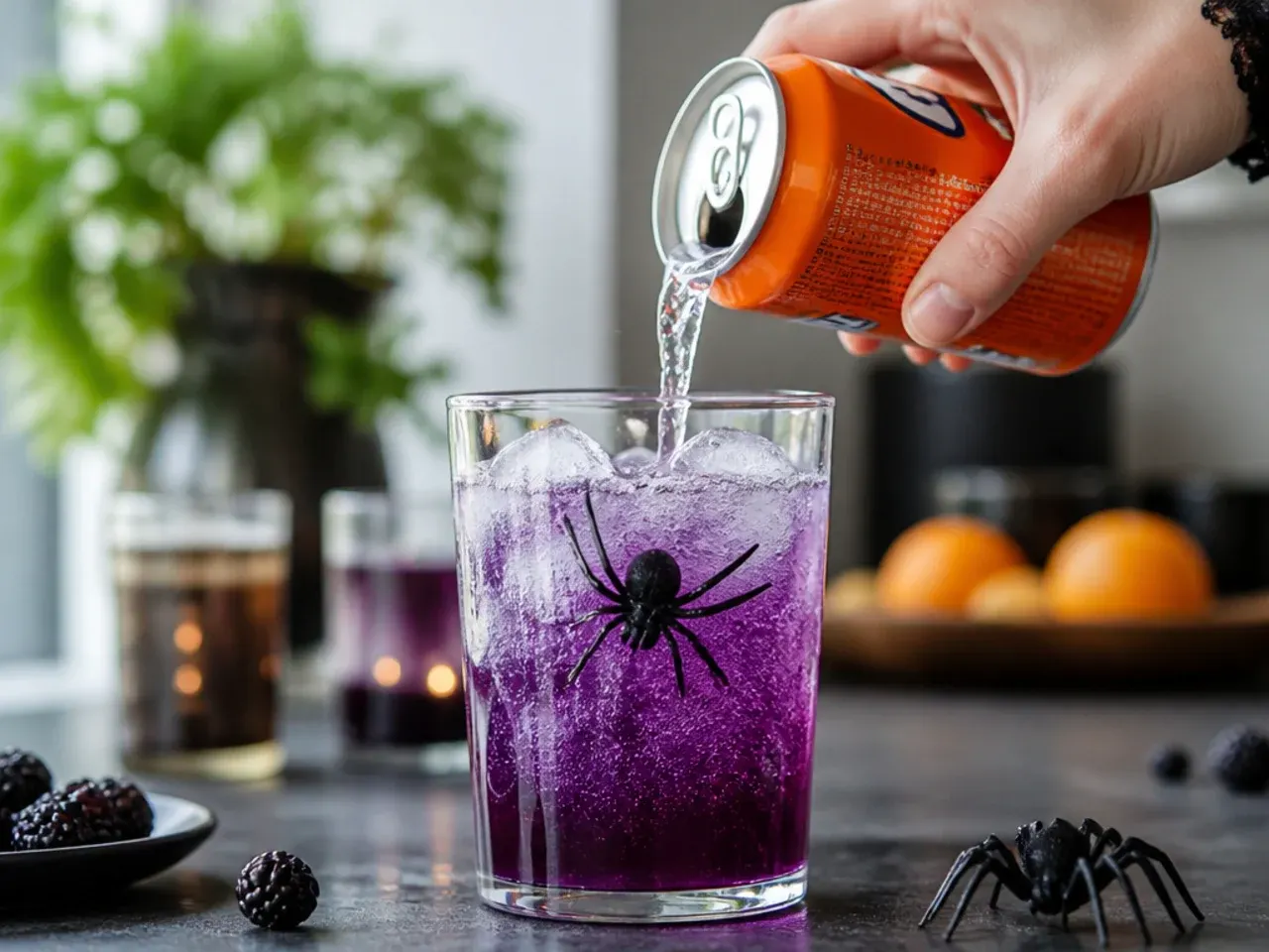 halloween party drinks recipe step 4