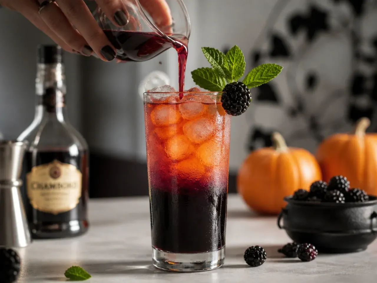 halloween party drinks recipe step 6