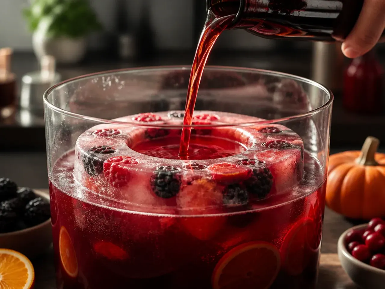 halloween punch drinks recipe step 1