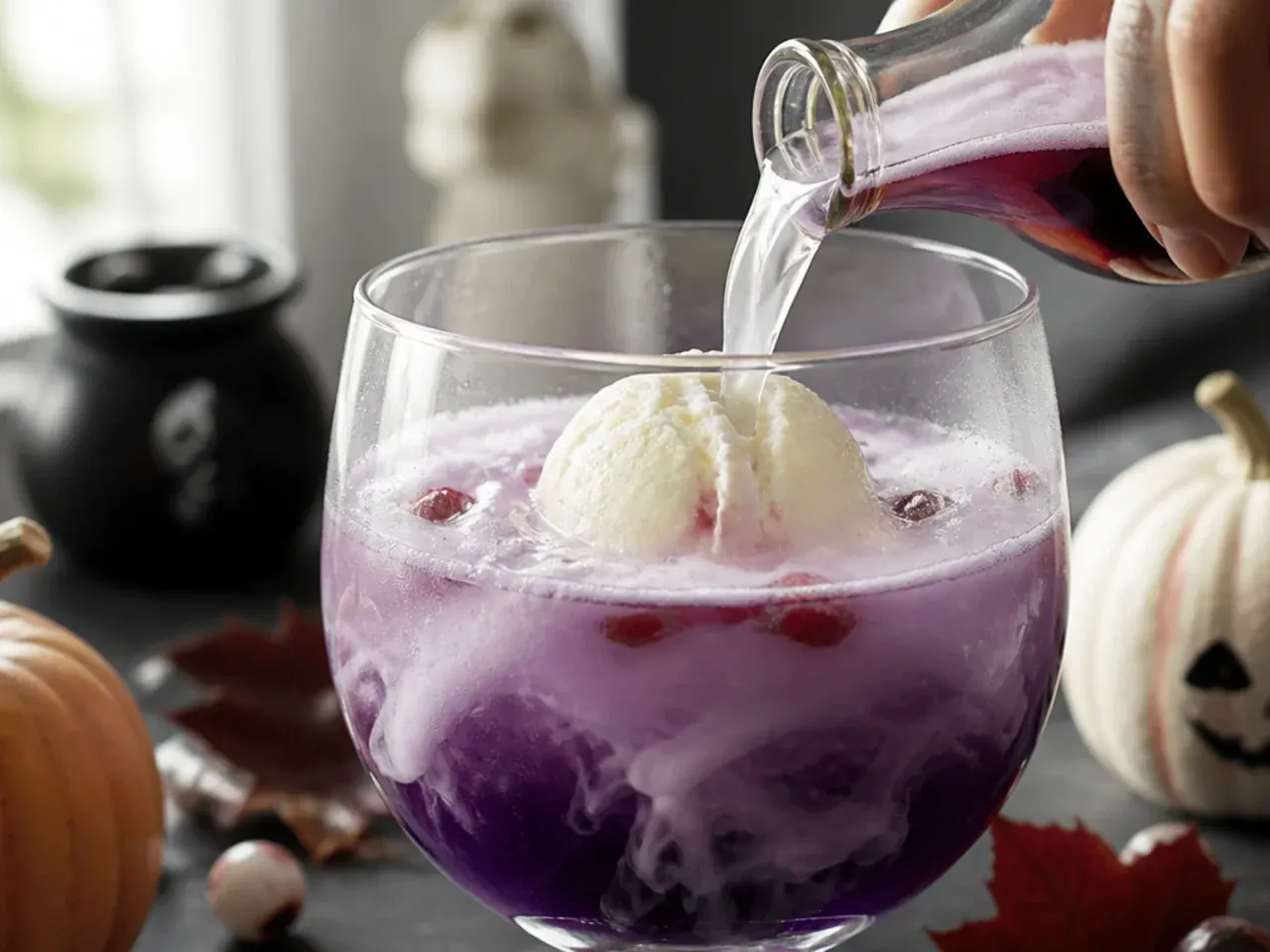halloween punch drinks recipe step 4