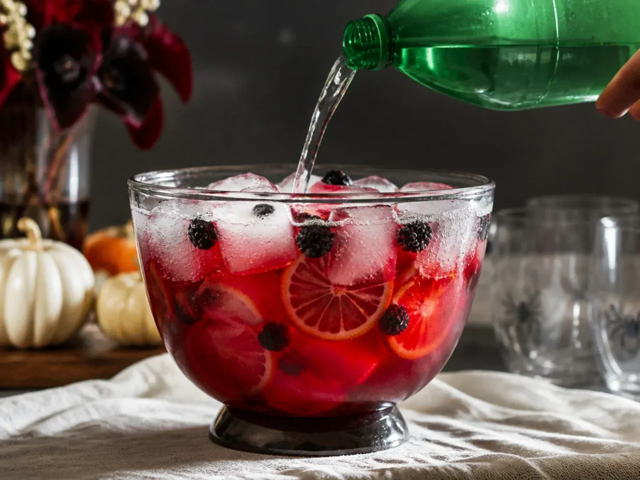 halloween punch drinks recipe step 5