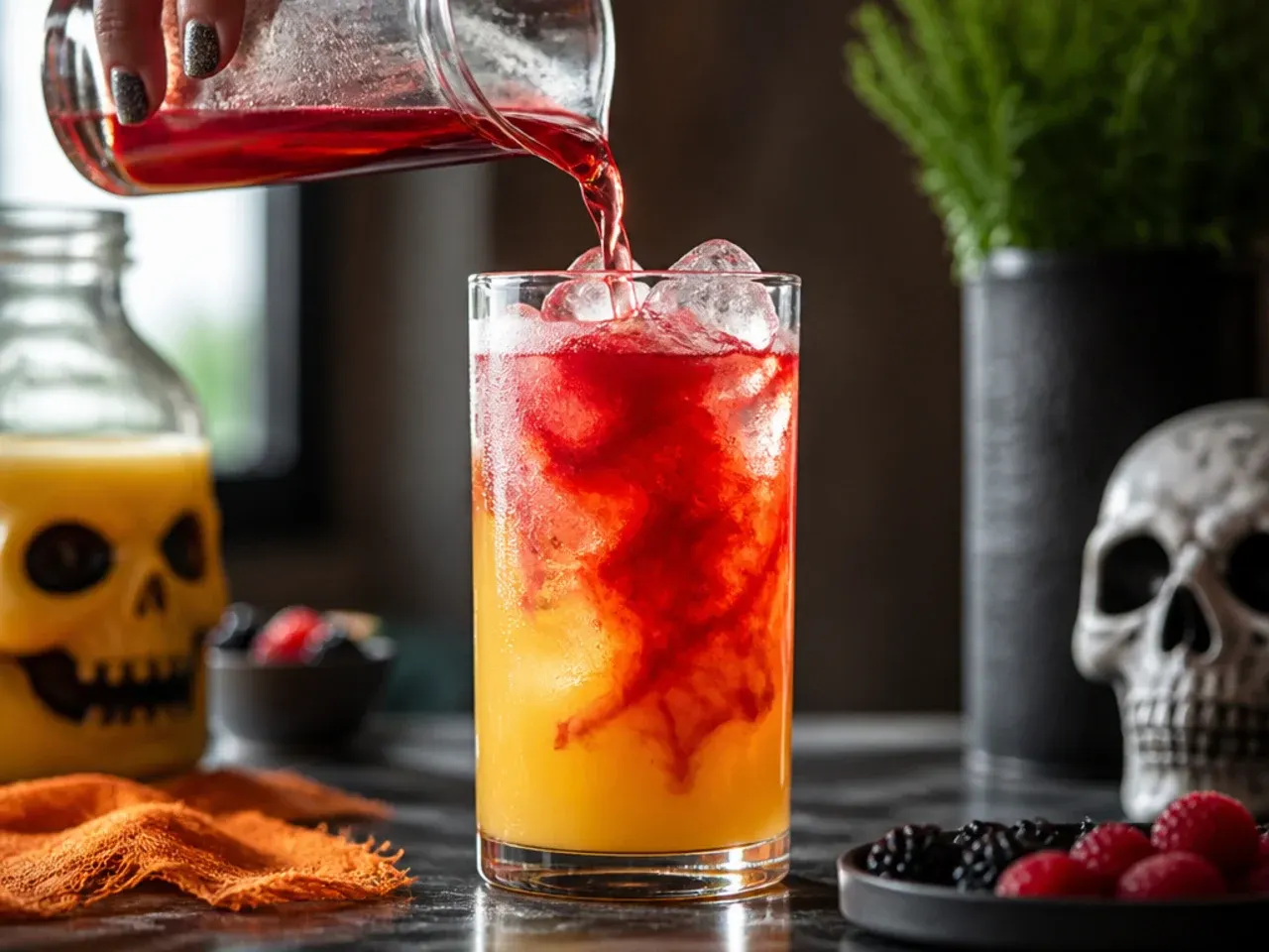 halloween themed drinks recipe step 3