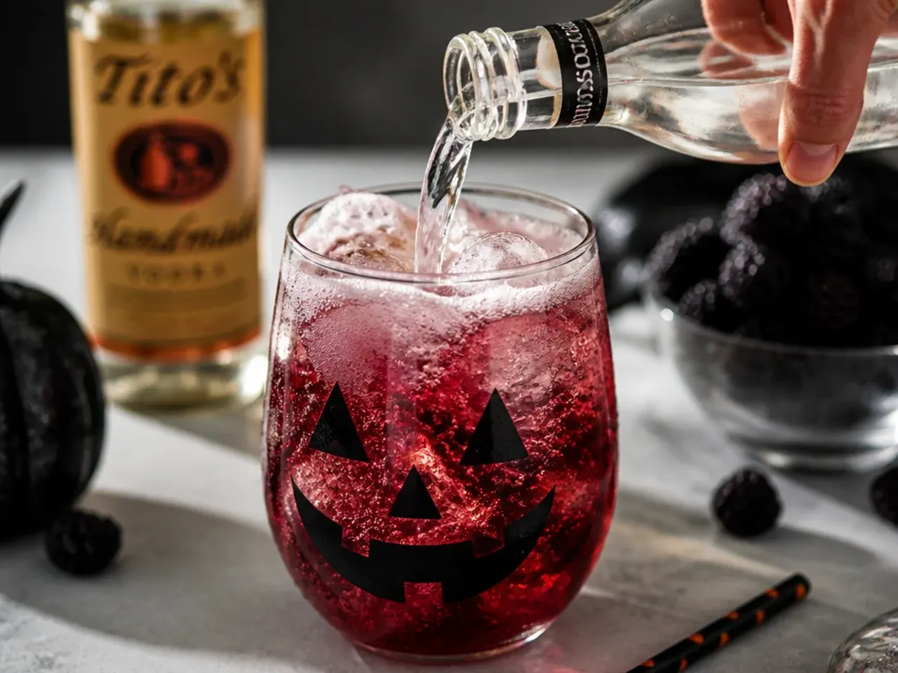 halloween vodka drinks recipe step 4