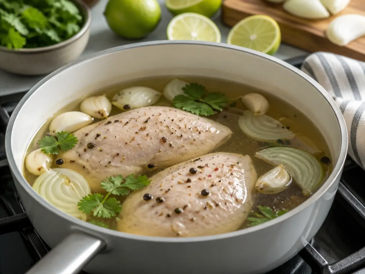 healthy chicken tortilla soup recipe step 4