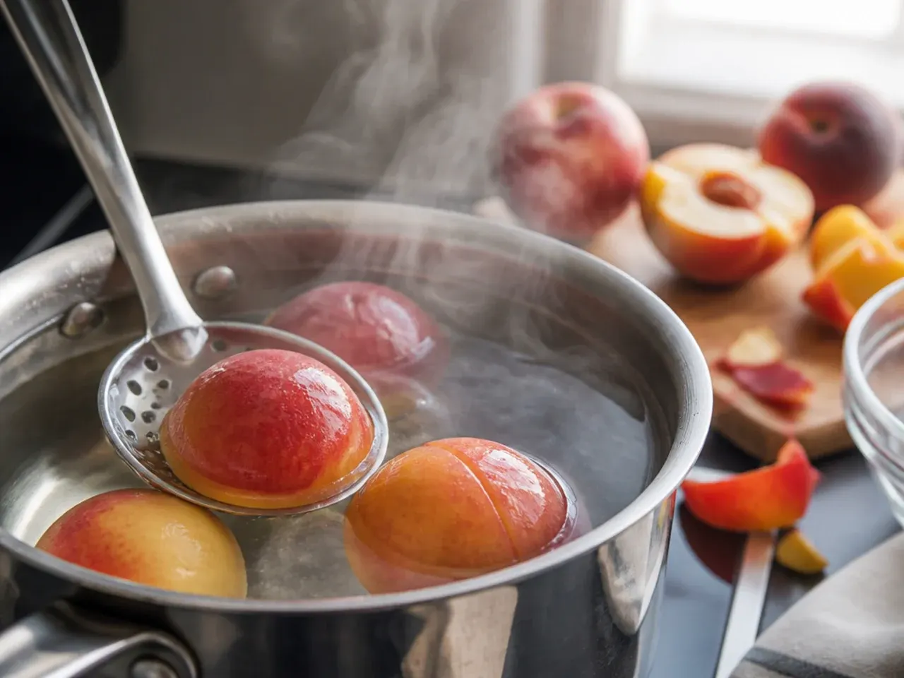 healthy peach crisp recipe step 3